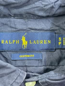 RALPH LAUREN SHIRT CLASSIC NAVY MENS PRE OWNED S