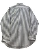 RALPH LAUREN BUTTON DOWN SHIRT CLASSIC STRIPED GREY MENS PRE OWNED XL