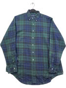 RALPH LAUREN ΠΟΥΚΑΜΙΣΟ ΚΑΡΟ ΠΡΑΣΙΝΟ NAVY ΑΝΤΡΙΚΟ PRE OWNED L