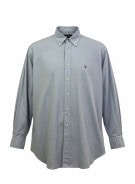 RALPH LAUREN ΠΟΥΚΑΜΙΣΟ ΚΛΑΣΙΚΟ ΓΑΛΑΖΙΟ ΑΝΤΡΙΚΟ PRE OWNED XL
