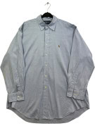 RALPH LAUREN ΠΟΥΚΑΜΙΣΟ ΚΛΑΣΙΚΟ ΓΑΛΑΖΙΟ ΑΝΤΡΙΚΟ PRE OWNED XL
