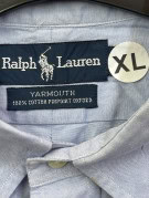 RALPH LAUREN ΠΟΥΚΑΜΙΣΟ ΚΛΑΣΙΚΟ ΓΑΛΑΖΙΟ ΑΝΤΡΙΚΟ PRE OWNED XL