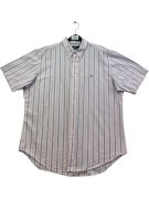 RALPH LAUREN ΠΟΥΚΑΜΙΣΟ ΚΛΑΣΙΚΟ ΛΕΥΚΟ ΡΙΓΕ ΑΝΤΡΙΚΟ PRE OWNED XL