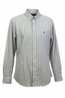 RALPH LAUREN ΠΟΥΚΑΜΙΣΟ ΚΛΑΣΙΚΟ ΛΕΥΚΟ ΡΙΓΕ ΑΝΤΡΙΚΟ PRE OWNED XL
