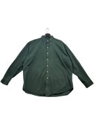 RALPH LAUREN BUTTON DOWN SHIRT CLASSIC DARK GREEN MENS PRE OWNED L