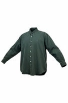RALPH LAUREN BUTTON DOWN SHIRT CLASSIC DARK GREEN MENS PRE OWNED L