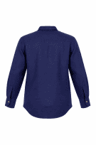 RALPH LAUREN SHIRT MINIMAL BLUE WOMEN PRE OWNED M