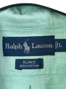 RALPH LAUREN SHIRT OXFORD VINTAGE MINT MENS L pre-owned