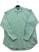 RALPH LAUREN SHIRT OXFORD VINTAGE MINT MENS L pre-owned