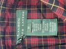 RALPH LAUREN CAMICIA RETRO A QUADRI ROSSO DONNA PRE OWNED M