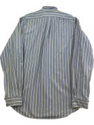 RALPH LAUREN ΠΟΥΚΑΜΙΣΟ ΡΙΓΕ CLASSIC FIT ΜΠΛΕ ΑΝΤΡΙΚΟ PRE OWNED L