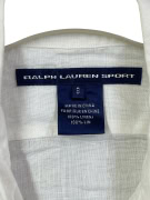 RALPH LAUREN SPORT ΠΟΥΚΑΜΙΣΟ VINTAGE ΛΕΥΚΟ ΑΝΤΡΙΚΟ M pre-owned