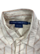 RALPH LAUREN SPORT Western Shirt Vintage Striped Beige/Tan Women’s S
