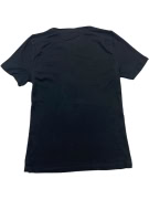 RALPH LAUREN Henley Button T-Shirt Black Women’s S