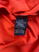 Ralph Lauren T-Shirt V-Neck Logo Κόκκινο ΓΥΝΑΙΚΕΙΟ M