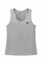 90s REEBOK TANK TOP MINIMAL GREY WOMEN PRE OWNED L
