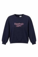 1990S REEBOK CREWNECK MINIMAL NAVY UNISEX PRE OWNED XS