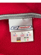 REEBOK FLEECE ΖΑΚΕΤΑ ΜΕ EMBROIDERED LOGO ΚΟΚΚΙΝΗ UNISEX L