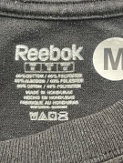 REEBOK GRAPHIC TEE ATHLETIC CHARCOAL UOMO PRE OWNED M