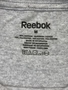 REEBOK GRAPHIC TEE SPORTSWEAR ΓΚΡΙ ΑΝΤΡΙΚΟ PRE OWNED M