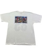 REEBOK T SHIRT GRAPHIC SPORTSWEAR BIANCO UOMO PRE OWNED L