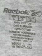 REEBOK T SHIRT GRAPHIC SPORTSWEAR BIANCO UOMO PRE OWNED L