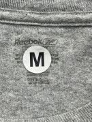 REEBOK T SHIRT GRAPHIC VINTAGE GREY UNISEX PRE OWNED M