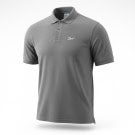 Reebok Polo Μπλούζα Classic Logo Γκρι Ανδρική XL