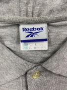 Reebok Polo Μπλούζα Classic Logo Γκρι Ανδρική XL