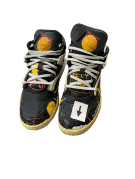 REEBOK PUMP SNEAKERS GRAPHIC ΜΑΥΡΟ ΑΝΤΡΙΚΟ PRE OWNED EU 45