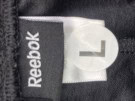 REEBOK BASKETBALL SHORTS BALL BLACK BLUE MEN PRE OWNED L