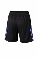 REEBOK BASKETBALL SHORTS BALL BLACK BLUE MEN PRE OWNED L