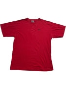 REEBOK T-SHIRT 00s EMBROIDERED LOGO ΚΟΚΚΙΝΟ UNISEX L