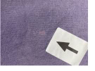 REEBOK T-shirt vintage con logo centrale viola/grigio da donna L