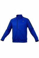 REEBOK TRACK JACKET SPORTSWEAR BLUE MENS PRE OWNED M