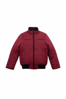 RefrigiWear Μπουφάν Bomber Workwear Logo Μπορντό Ανδρικό XL