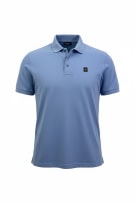 RefrigiWear Polo Μπλούζα Casual Logo Γαλάζιο Ανδρικό L