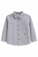Y2K REPLAY SHIRT STRIPED BLUE WHITE ΓΥΝΑΙΚΕΙΟ  PRE OWNED M