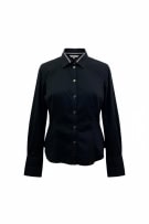 RICHMOND DENIM ΠΟΥΚΑΜΙΣΟ ΜΕ ΛΟΓΟΤΥΠΟ ΣΤΟ ΚΟΛΑΡΟ ΜΑΥΡΟ ΓΥΝΑΙΚΕΙΟ SMALL