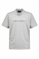 ROBE DI KAPPA POLO SHIRT RETRO GREY MEN PRE OWNED L