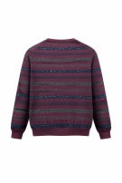 MARLBORO CLASSICS  MAGLIA RIGATA BORDEAUX UOMO PRE OWNED L