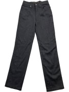 ROCCO BAROCCO JEANS ΠΑΝΤΕΛΟΝΙ VINTAGE ΛΟΓΟΤΥΠΟ ΣΤΗ ΜΕΣΗ ΓΚΡΙ ΓΥΝΑΙΚΕΙΟ XS