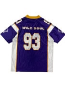 ROMWE Αθλητική Μπλούζα Jersey 93 Logo Μωβ Ανδρική S