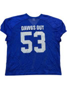 RUSSELL ATHLETIC FOOTBALL JERSEY ATHLETIC ΜΠΛΕ ΑΝΤΡΙΚΟ PRE OWNED XL