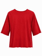 RUSSELL ATHLETIC 1990S GRAPHIC CROPPED TEE RED MEN PRE OWNED L