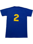 RUSSELL ATHLETIC GRAPHIC TEE SPORTSWEAR BLUE ΑΝΤΡΙΚΟ PRE OWNED S