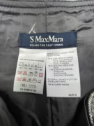 S MaxMara Μάλλινη Midi Φούστα Γκρι Γυναικεία L
