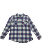 U.S. Polo Assn. Checked Shirt Casual Purple/Turquoise Women’s L