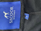 SACOOR BROTHERS ΠΑΝΤΕΛΟΝΙ ΦΟΡΜΑΣ MINIMAL ΜΑΥΡΟ ΑΝΤΡΙΚΟ PRE OWNED XL