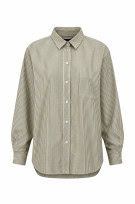 BURBERRY CAMICIA A RIGHE MARRONE UOMO PRE OWNED S